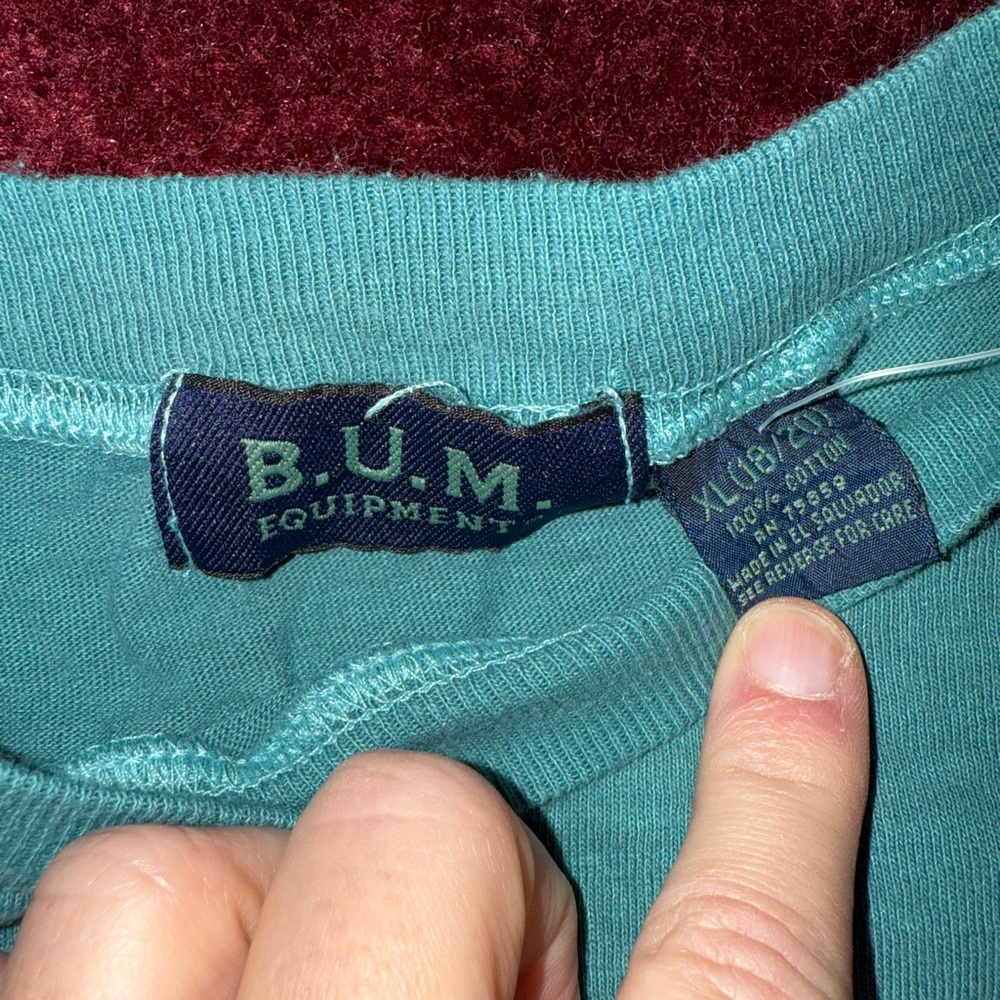 Vintage BUM equipment new with tags 90s tshirt youth XL 18-20 adult XS - Picture 2 of 3